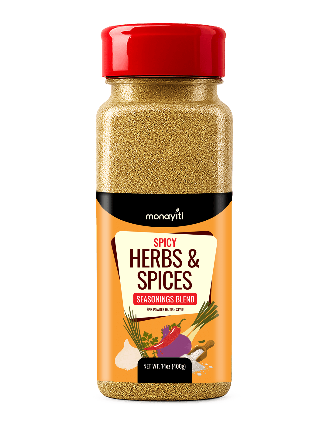 Spicy Herbs and Spices Seasonings Blend 14oz