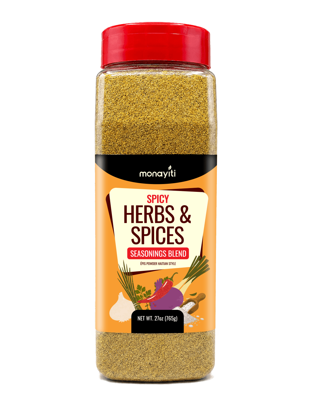 Spicy Herbs and Spices Seasonings Blend 27oz